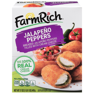 Farm Rich Jalapeno Peppers, 17 oz (1 lb 1 oz) 481 g