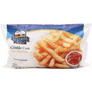 TJ Farms Select Potato Fries, Crinkle Cut, 5 lb (2.27 kg)