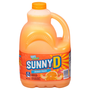 Sunny D Citrus Punch, Orange Peach, 1 gal (3.78 l)