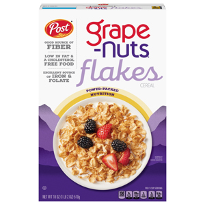 Grape-Nuts Cereal, Flakes, 18 oz (1 lb 2 oz) 510 g