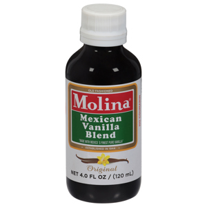 Molina Old Fashioned Mexican Original Vanilla Blend, 4.0 fl oz (120 ml)
