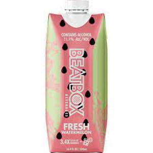 BEATBOX BEER, FRESH WATERMELON, 16.9 FL OZ (1.06 PT) 500 ML