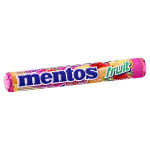 Mentos Candy, Chewy Mint, Fruit, 1.32 oz (37.5 g)
