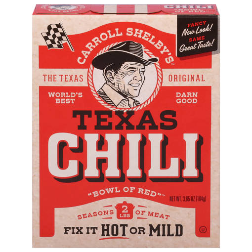 Gluten Free – Steele, Mo – Carroll Shelby's Chili, Texas, Oz