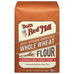 Welcome 58 Baton Rouge Bob s Red Mill Flour Whole Wheat 100 Stone Ground 5 Lbs 80 Oz 2.27 Kg