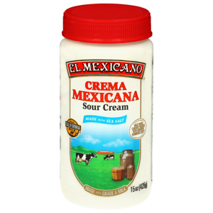 El Mexicano Sour Cream, Mexican Style, Original, 15 oz (425 g)