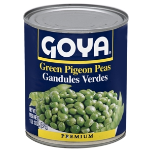 Goya Pigeon Peas, Green, 29 oz (1 lb 13 oz) 822 g