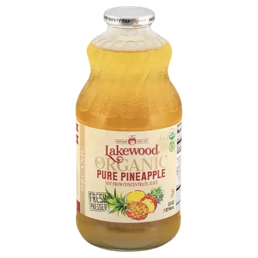 Metcalfe's Hilldale – Lakewood Juice, Organic, Pure Pineapple, 32