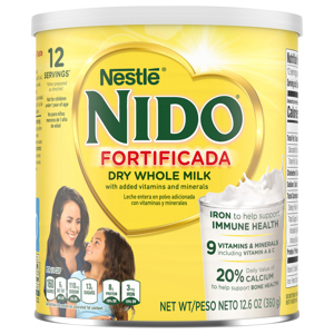 Nido Whole Dry Milk, 12.6 oz (360 g)