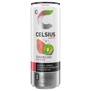 Celsius Sparkling Kiwi Guava Energy Drink, 12 fl oz (355 ml)