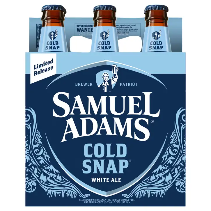 Shopping Lists – Berkley – Samuel Adams White Ale Cold Snap Beer