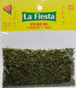 La Fiesta Parsley Flakes, Perejil, 0.25 oz
