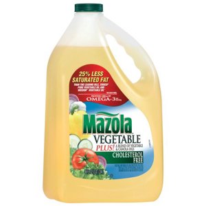 Mazola Vegetable Plus!, A Blend of Vegetable & Canola Oils, 96 fl oz