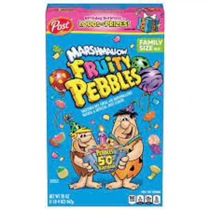 fruity pebbles cereal nutrition facts