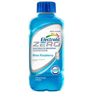Electrolit Zero Sugar Blue Raspberry Electrolyte Beverage, 21 fl oz (1.3 pt) 625 ml