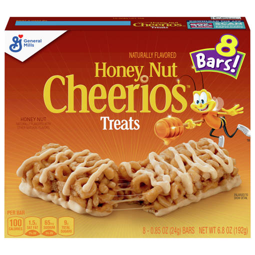 General Mills Cheerios Honey Nut Cereal, 1 lb 11.5 oz, 2 count