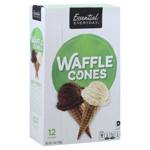 Essential Everyday Waffle Cones, 12 cones [7 oz (199 g)]