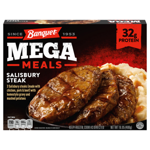Banquet Salisbury Steak, 16.95 oz (480 g)