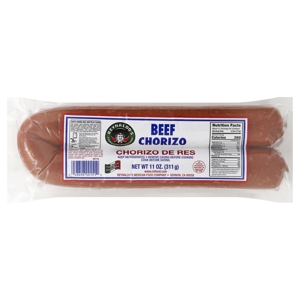 Reynaldos Beef Chorizo, 11 oz (311 g)
