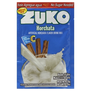 Zuko Drink Mix, Artificial Horchata Flavor, 0.9 oz (25 g)