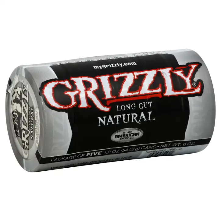 printable grizzly tobacco coupons San Augustine - #28 – Grizzly Smokeless Tobacco, Long Cut, Natural, 5