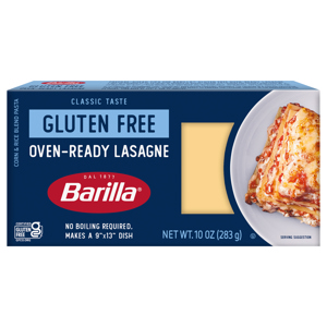 Barilla Gluten Free Oven-Ready Lasagne, 10 oz (283 g)