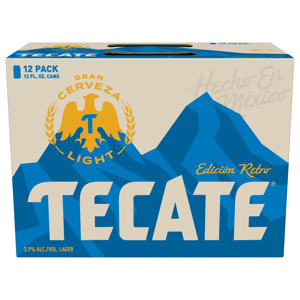Tecate Lager Light Beer, 12 - 12 fl oz cans