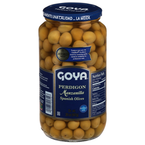 Goya Perdigon Manzanilla Spanish Olives, 20 oz (567 g)