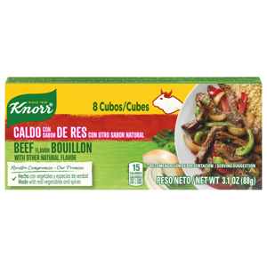 Knorr Bouillon, Beef Flavor, Cubes, 8 cubes [3.1 oz (88 g)]
