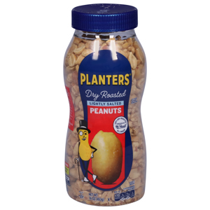Planters Peanuts, Lightly Salted, Dry Roasted, 16 oz (453 g)