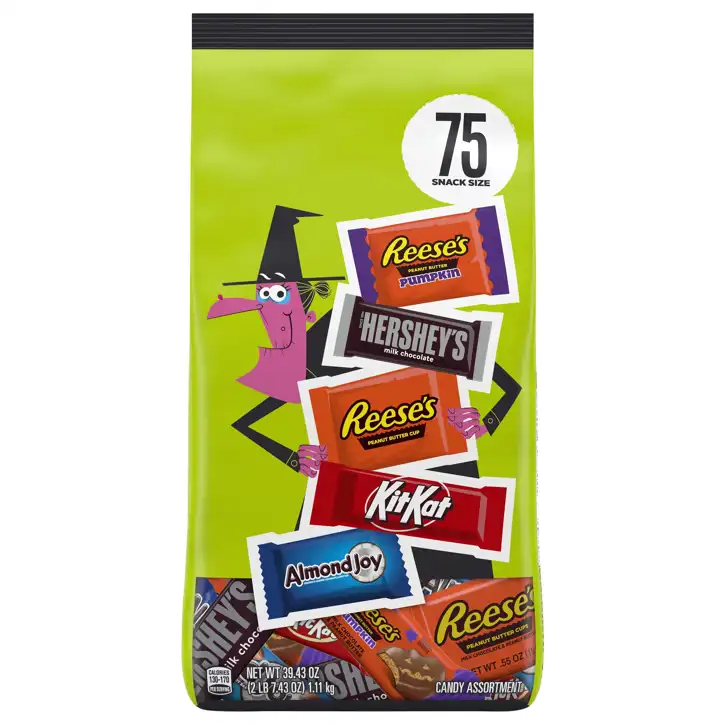 Jasper, In – Hershey's Candy Assortment, Snack Size, 75
