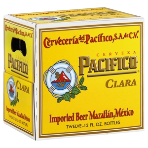 Pacifico Beer, Imported, Clara, 12 - 12 fl oz bottles