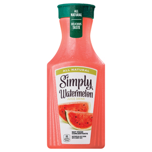 Simply Juice Drink, All Natural, Watermelon, 1 bottle