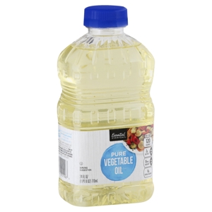Essential Everyday Vegetable Oil, Pure, 24 fl oz (1 pt 8 oz) 710 ml