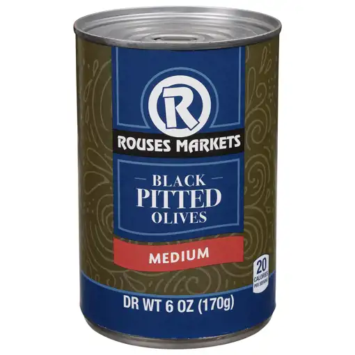 Pearls, Ripe Pitted, Extra-Large Black Olives, 6 oz, 12-Cans :  Grocery & Gourmet Food