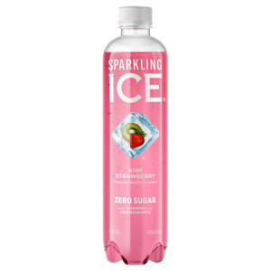 Sparkling Ice Zero Sugar Kiwi Strawberry Sparkling Water, 17 fl oz (502.8 ml)
