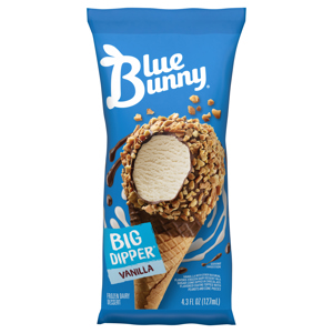 Blue Bunny Big Dipper, Vanilla, 4.3 fl oz (127 ml)