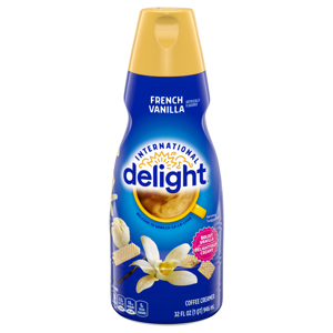 International Delight French Vanilla Liquid Coffee Creamer, 32 fl oz (1 qt) 946 ml