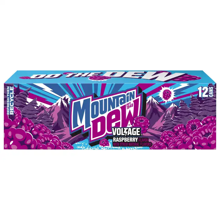 Rewards Card – Bellevue – Mtn Dew Voltage Raspberry Ginseng, 12