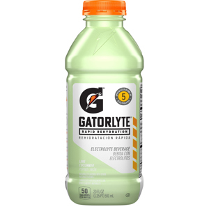 Gatorlyte Lime Cucumber Electrolyte Beverage, 20 fl oz (1.25 pt) 591 ml