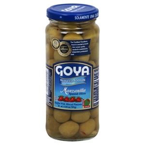 Goya Olives, Spanish, Manzanilla, 6.75 oz (191 g)
