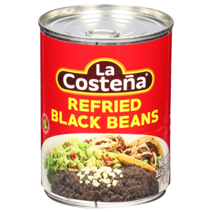 La Costena Black Beans, Refried, 20.5 oz (580 g)