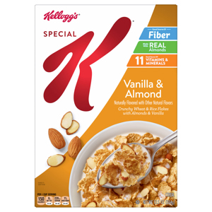 Special K Vanilla & Almond Cereal, 12.5 oz (354 g)