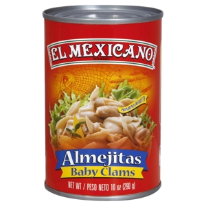 El Mexicano Baby Clams, 10 oz (290 g)