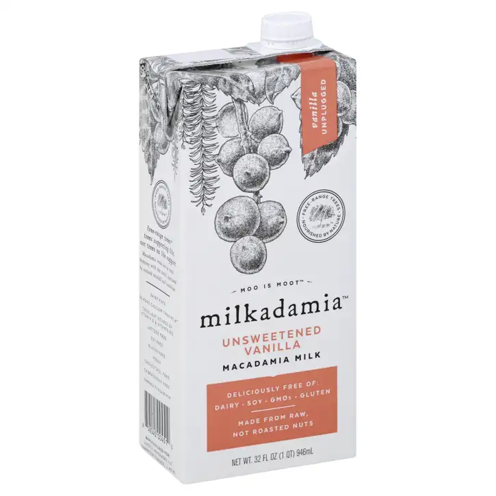Vegan – #77 Gulfport – Milkadamia Macadamia Milk, Unsweetened