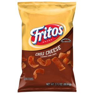 Fritos Chili Cheese Flavored Corn Chips, 3.375 oz (95.6 g)