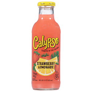 Calypso Juice, Strawberry Lemonade, 16 fl oz (1 pt) 473 ml