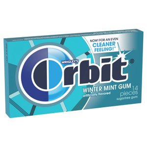 Orbit Gum, Sugarfree, Winter Mint, 14 pieces