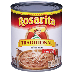 Rosarita Refried Beans, Traditional, 30 oz (1 lb 14 oz) 850 g