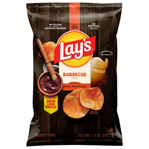 Lay's Barbecue Flavored Potato Chips, 7.75 oz (219.7 g)